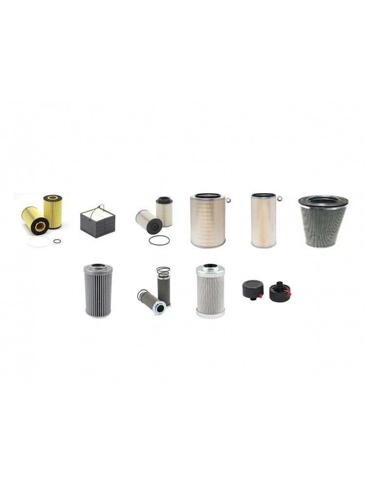 LIEBHERR R 964 B LITRONIC Filter Service Kit w/LIEBHERR D9508 Eng.