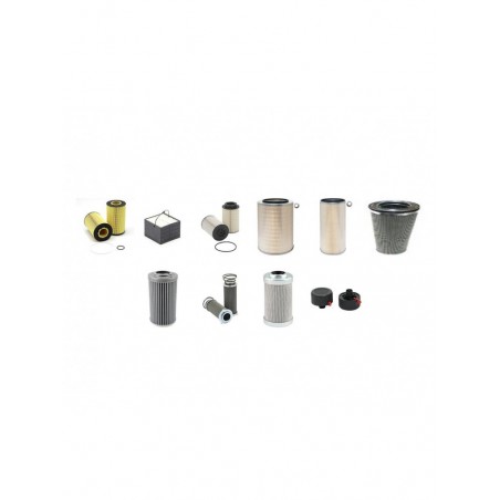 LIEBHERR R964B LITRONIC Filter Service Kit w/LIEBHERR D9508 Eng.