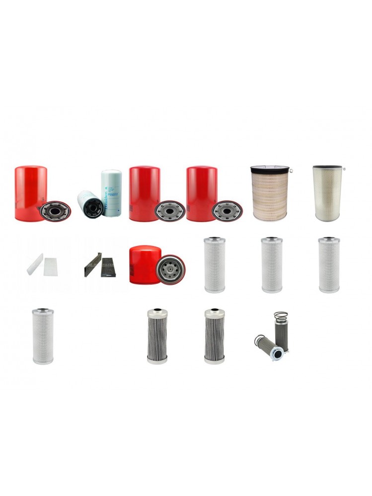 LIEBHERR R 994 LITRONIC Filter Service Kit w/Cummins  Eng.
