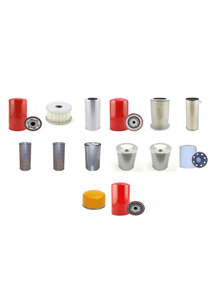 BCMH BH 6100 Filter Service Kit w/IVECO  Eng.