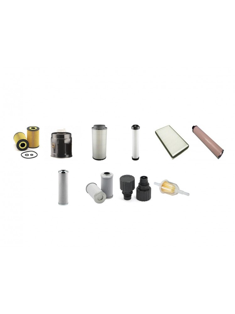 LINDE H 40 D Filter Service Kit w/VW  Eng.   YR  2014