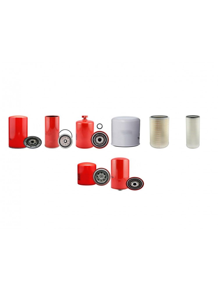 LIUGONG CLG 856 Filter Service Kit w/Cummins 6CTA8.3C Eng.   YR  2007-