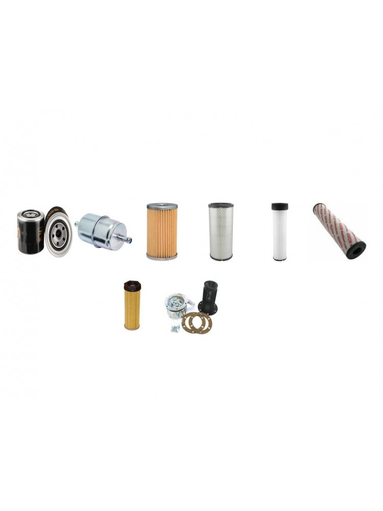 MANITOU MH 20-4 T BUGGIE SERIE2-E3 Filter Service Kit w/Kubota V2403T Eng.   YR  2010-