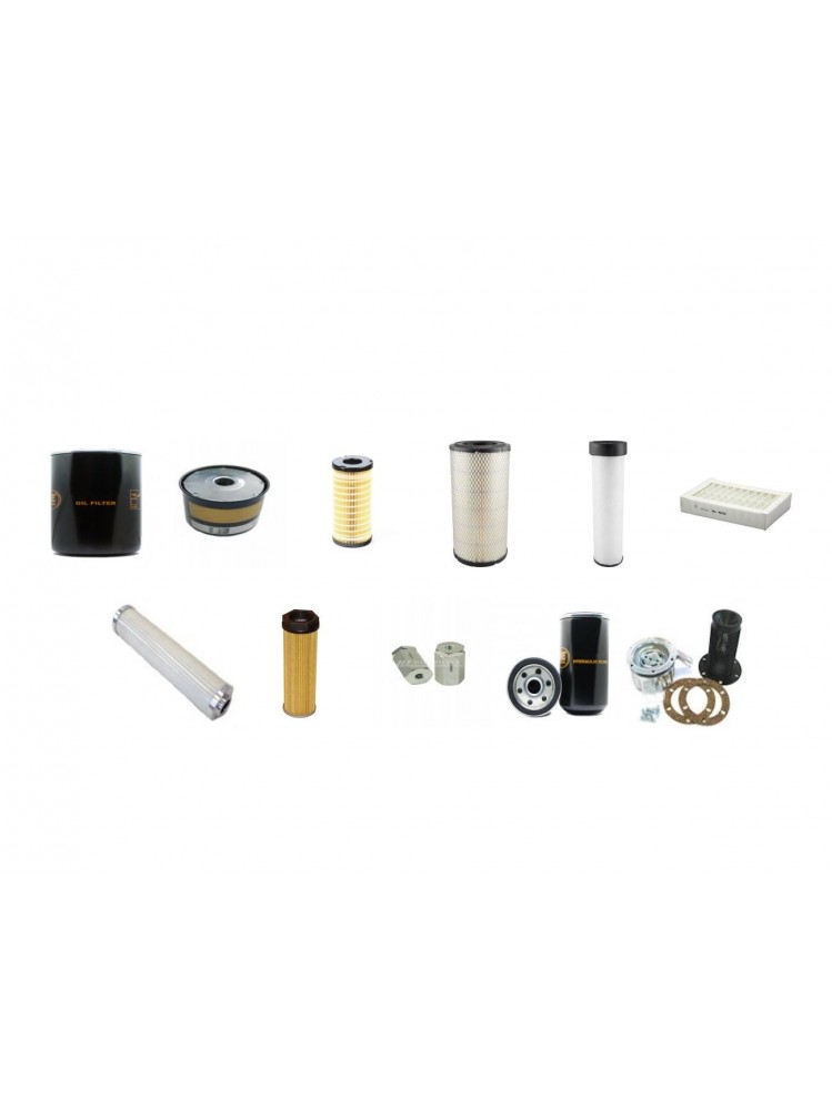 MANITOU MLT 1035 L LSU TURBO SERIE 4-E3 Filter Service Kit w/Perkins 1104D Eng.