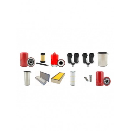 MASSEY FERGUSON 7244 ACTIVA Filter Service Kit w/SISU 66AWI787 Eng. YR 2012-