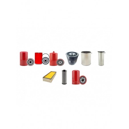 MASSEY FERGUSON 7246 ACTIVA Filter Service Kit w/CNH NEF Eng.