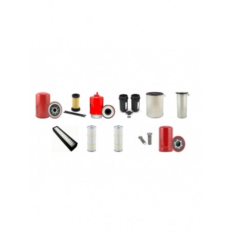 MASSEY FERGUSON 7345S ACTIVA Filter Service Kit w/SISU 66AWI746 Eng.