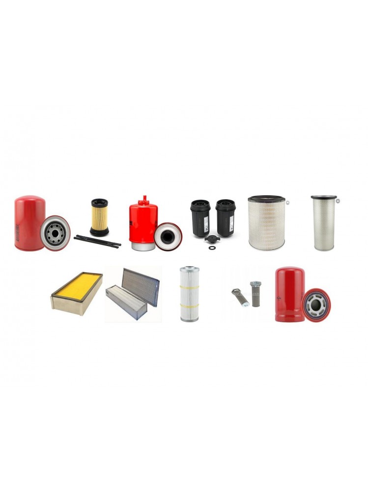 MASSEY FERGUSON 7360 BETA Filter Service Kit w/SISU 74AWI747 Eng.