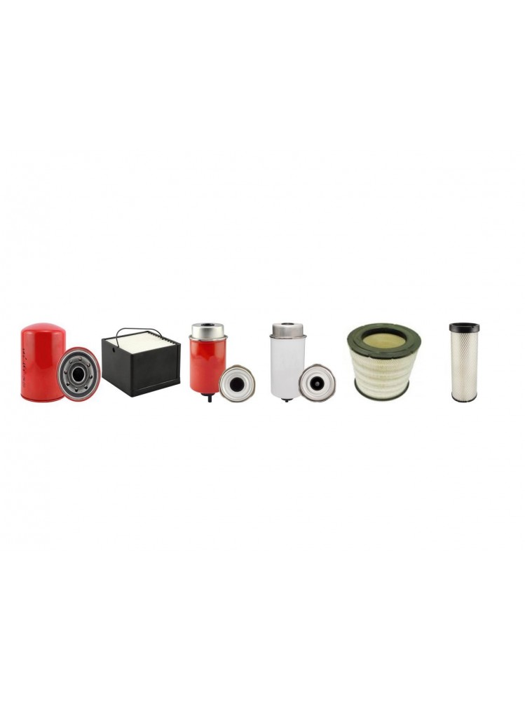 MASSEY FERGUSON 8270 XTRA Filter Service Kit w/SISU 645DSBAE Eng.