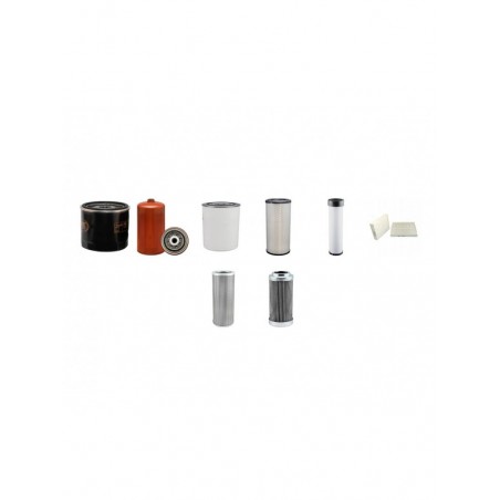 MECALAC 8MCR Filter Service Kit w/Deutz TCD2.9L04 Eng. SN 130900- YR 2014- TIER 4i