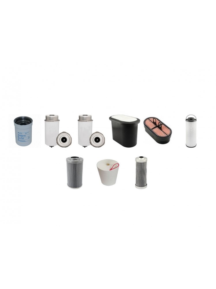 MENZI MUCK A 91 VF Filter Service Kit w/JOHN DEERE 4045HF285 Eng.