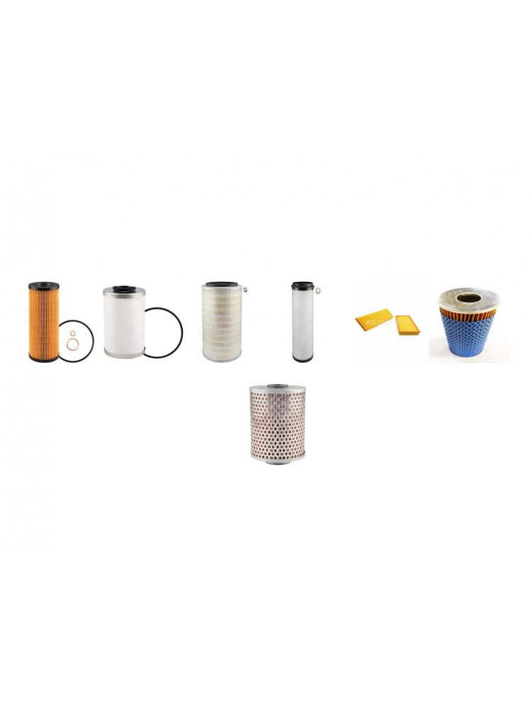 MERCEDES MB TRAC 1800 INTERCOOLER Filter Service Kit w/MERCEDES OM366LA Eng.   YR  06.90- 180 CH