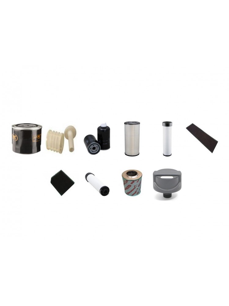 NEUSON 6503 EPA3 Filter Service Kit w/Yanmar 4TNV98-ZVNS Eng. SN  AJ03138- YR  2011-