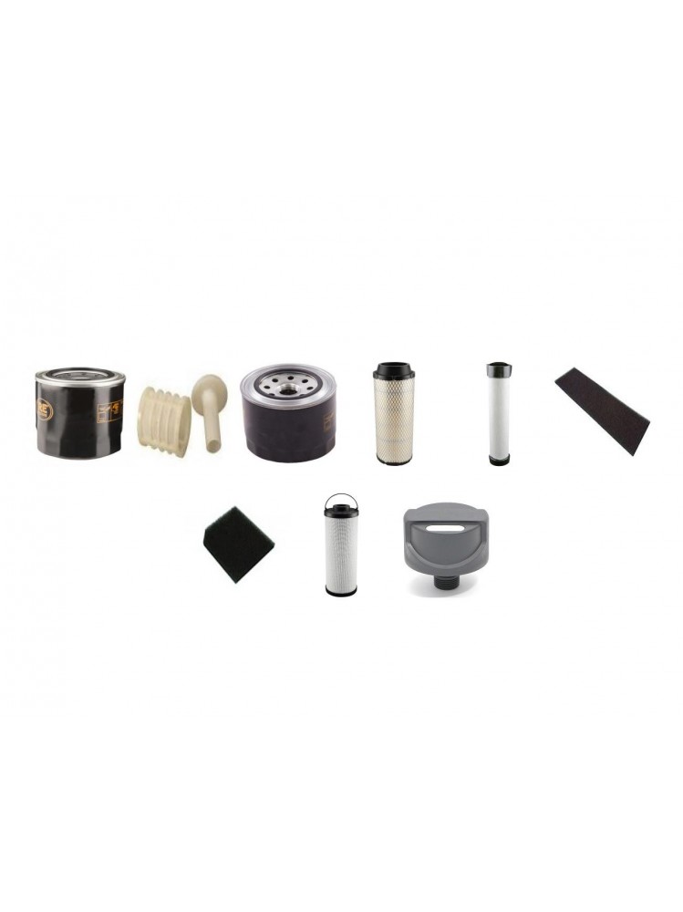 NEUSON 6503 RDV/WD Filter Service Kit w/Yanmar 4TNV98-VNS Eng. SN  -AD07187 YR  2006-