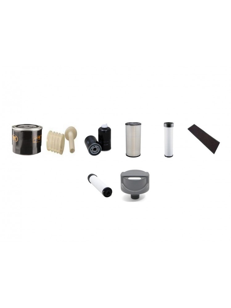 NEUSON 8003/2 Filter Service Kit w/Yanmar 4TNV98-ZVNS Eng.   YR  2013-