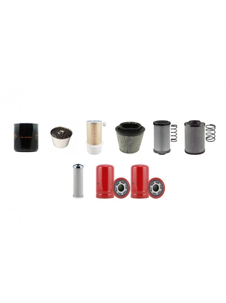 NOKKA 6 WD PROFI Filter Service Kit w/Perkins  Eng.