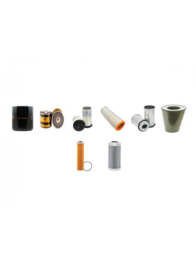 NORCAR-LOGSET 504 H Filter Service Kit w/Perkins  Eng.