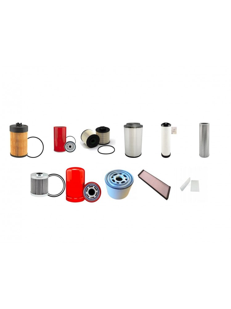 PONSSE GAZELLE Filter Service Kit w/MERCEDES OM904LA Eng. SN  0110001-