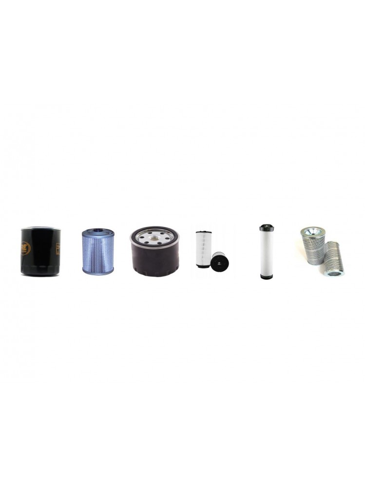 POWERSCREEN 800 POWERTRACK Filter Service Kit w/Deutz BF4M1012 Eng.   YR  2002-