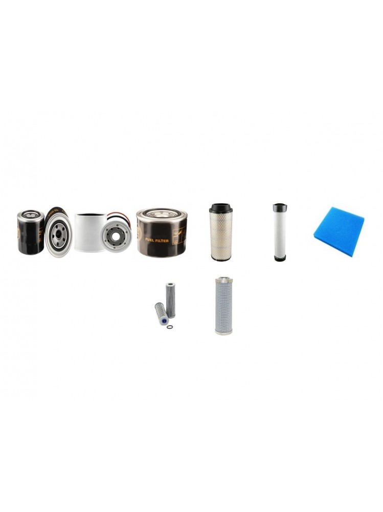 REFORM METRAC G 5 X Filter Service Kit w/Kubota V2403-M-T Eng.   YR  2012-