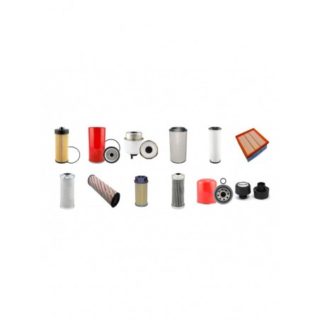 ROPA EUROMAUS 4 Filter Service Kit w/MERCEDES OM926LA Eng.   YR  2014  EBM4B