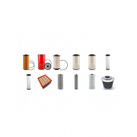 ROPA EUROTIGER V8-4 Filter Service Kit w/MERCEDES OM502LA Eng.   YR  2012