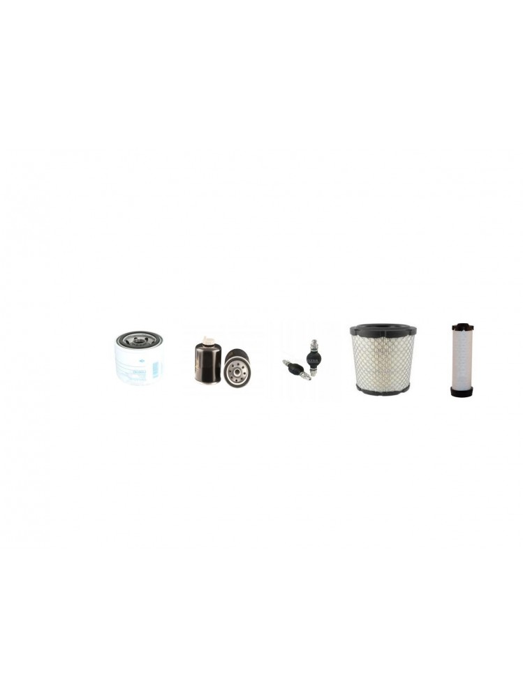 BOBCAT E 14 Filter Service Kit w/Kubota D722 Eng.   YR  2010-