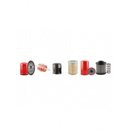 RUBAG 4R1700RH Filter Service Kit w/Deutz F3L1011F Eng.   YR  2006-