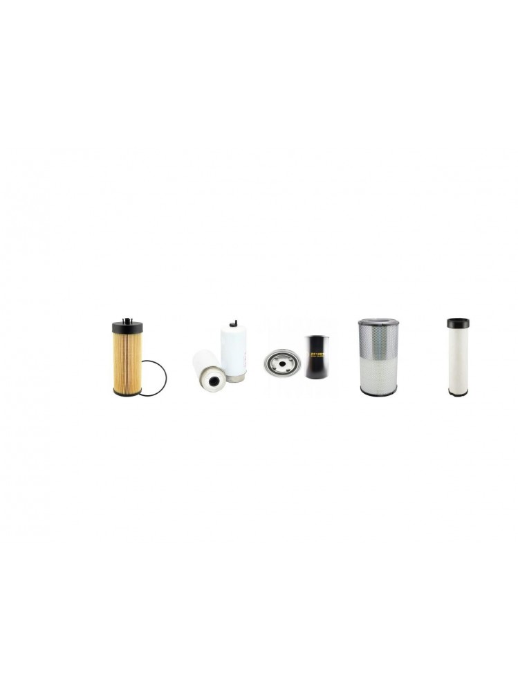 SAME IRON 160 HILINE DCR Filter Service Kit w/Deutz TCD2012L06 Eng.   YR  2009-