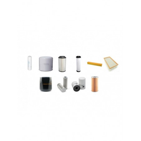 SAME IRON 165 S Filter Service Kit w/Deutz BF6M1013EC Eng.   YR  2004-