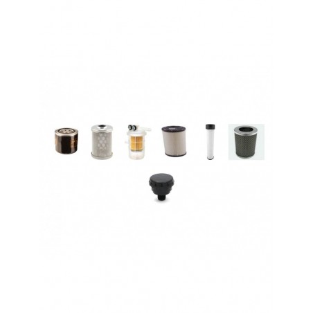 SCHAEFF HR 14 Filter Service Kit w/Mitsubishi S4LY-162KL Eng. SN  1431-1815 YR  2003-