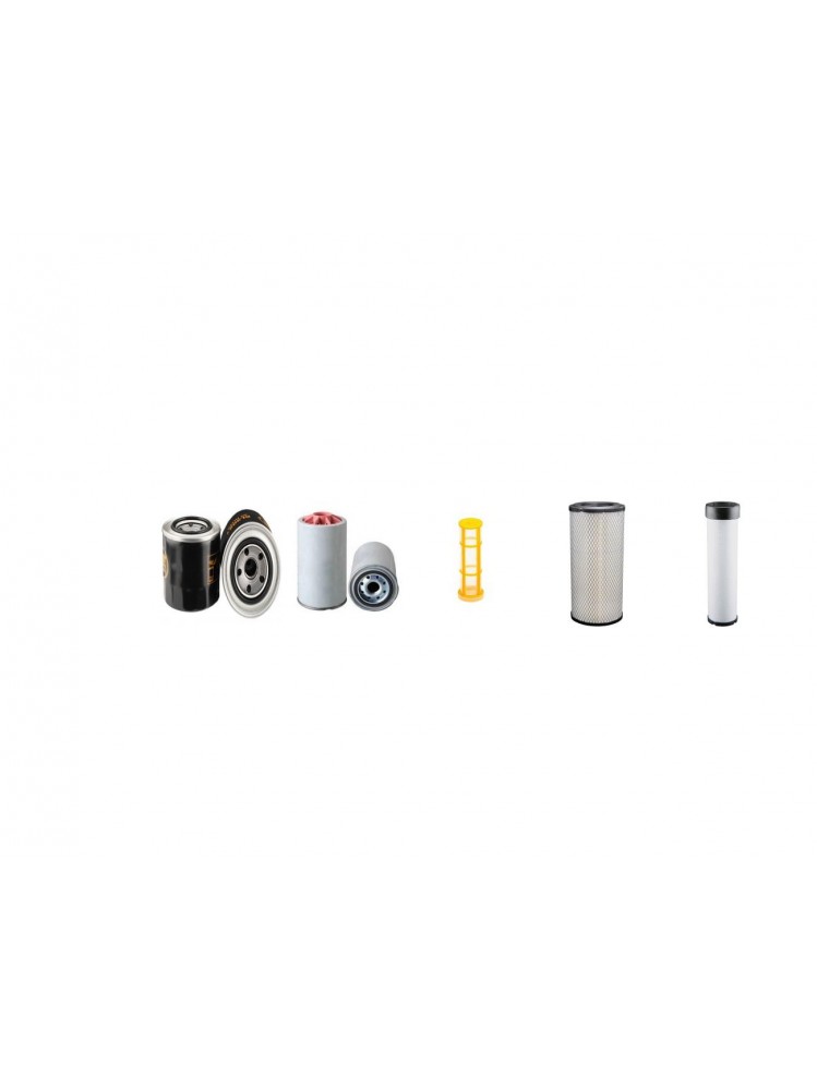 BOMAG BF 300 P Filter Service Kit w/Kubota  Eng.   YR  2011-