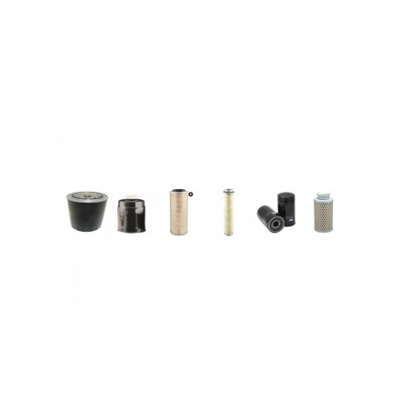 STEYR 8075 Filter Service Kit w/WD411.45/46 Eng.   YR  01.84- 64 CH