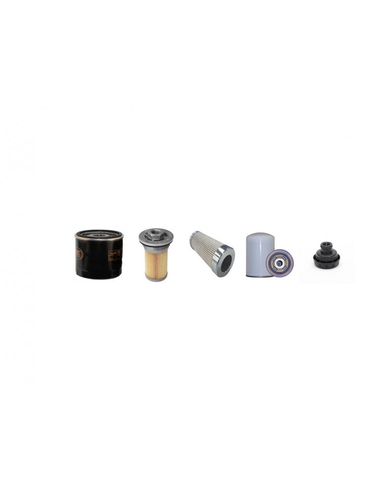 BOMAG BW 75 ADL Filter Service Kit w/Deutz F1L210D Eng. SN  101480200211-