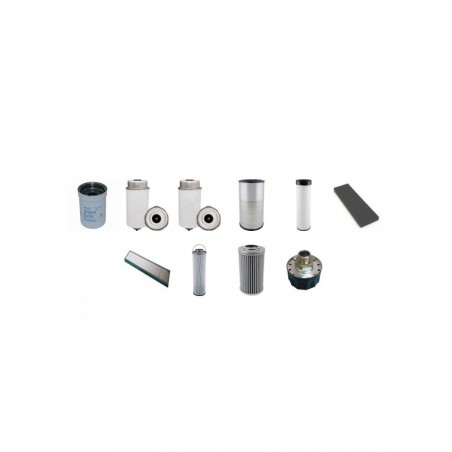 TIMBERJACK 1110 D Filter Service Kit w/JOHN DEERE 6068HTJ Eng. SN  2301- YR  2007-  TIER III