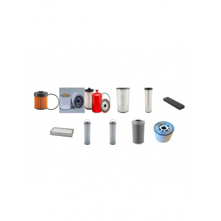 TIMBERJACK 1270 D Filter Service Kit w/JOHN DEERE 6090HTJ Eng. SN  1001- YR  2006-  TIER III