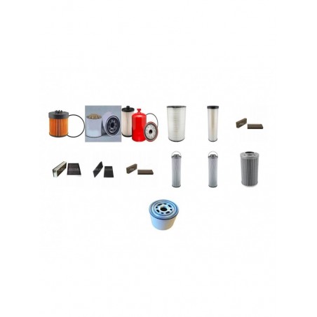 TIMBERJACK 1470 D ECO 3 Filter Service Kit w/JOHN DEERE 6090HTJ Eng. SN  0309-    TIER III