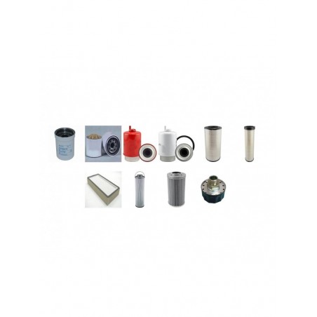 TIMBERJACK 1490 D Filter Service Kit w/JOHN DEERE  Eng.