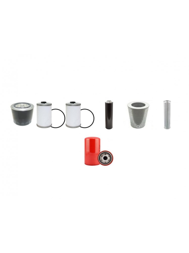 TIMBERJACK 270 U TURBO Filter Service Kit w/SCANIA SCAD8 Eng.