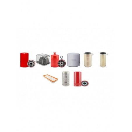 TIMBERJACK 380 B Filter Service Kit w/Cummins 6BT5.9 Eng.   YR  1989-