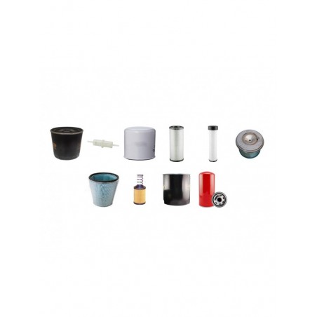 TURBOSOL TM 2736 DCB Filter Service Kit w/Lombardini LDW Eng.
