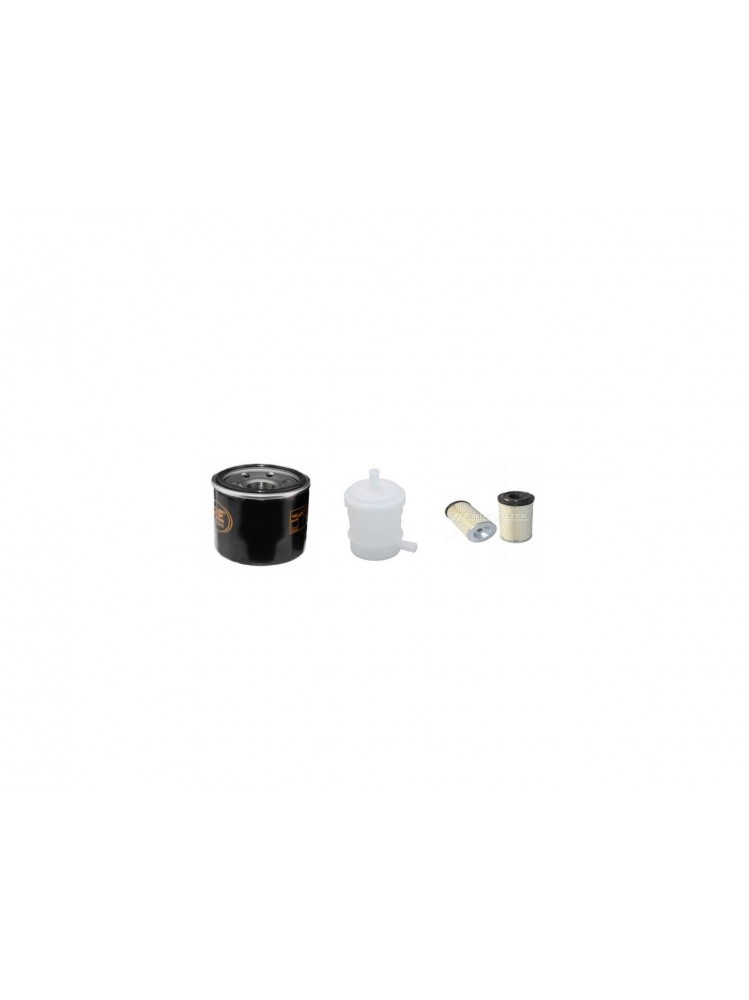 UTILEV UT 25 P Filter Service Kit w/Yanmar 4TNE92 Eng.