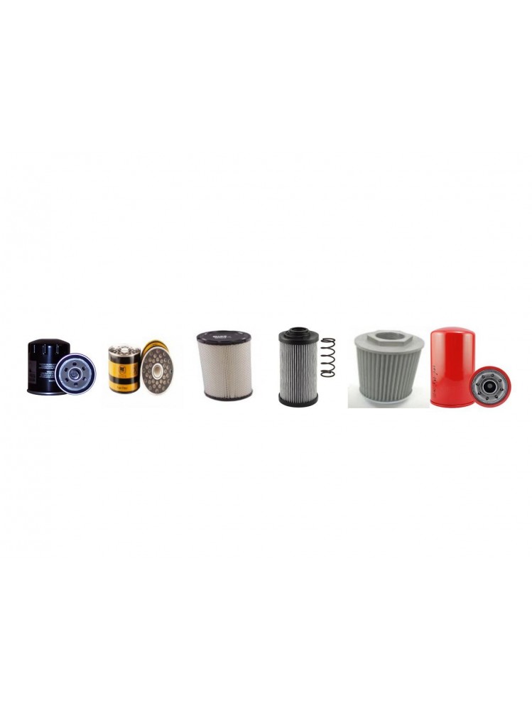 BOURGOUIN CT 1660 Filter Service Kit w/Perkins HR60/2800 Eng.