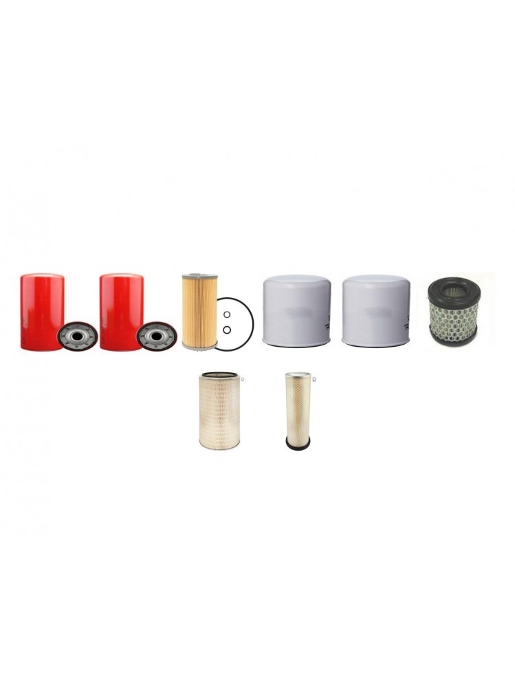 VANDEL 450 E Filter Service Kit w/VOLVO  Eng. SN  141934-