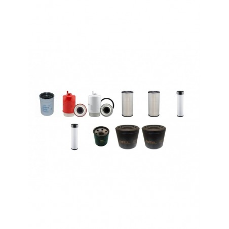 VERMEER D 24 X40 SERIE II Filter Service Kit w/JOHN DEERE 4045H275 Eng.