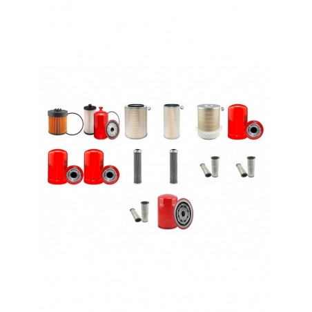 VERMEER T 655 COMMANDER III Filter Service Kit w/JOHN DEERE 6090HF485 Eng.   YR  2008-