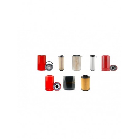 VERVAET 17 T INTEGRALE Filter Service Kit w/PACCAR-DAF  Eng.   YR  2006-