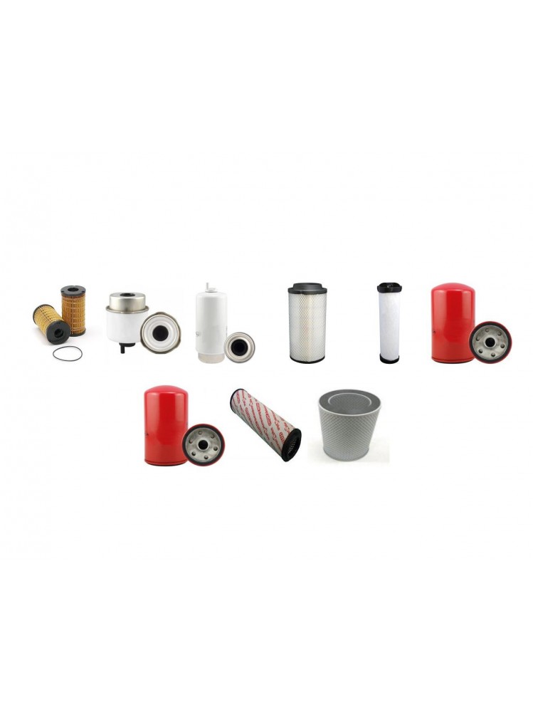 VOGELE SUPER 1600-1 Filter Service Kit w/Perkins 1104C-44TA Eng.   YR  2003-