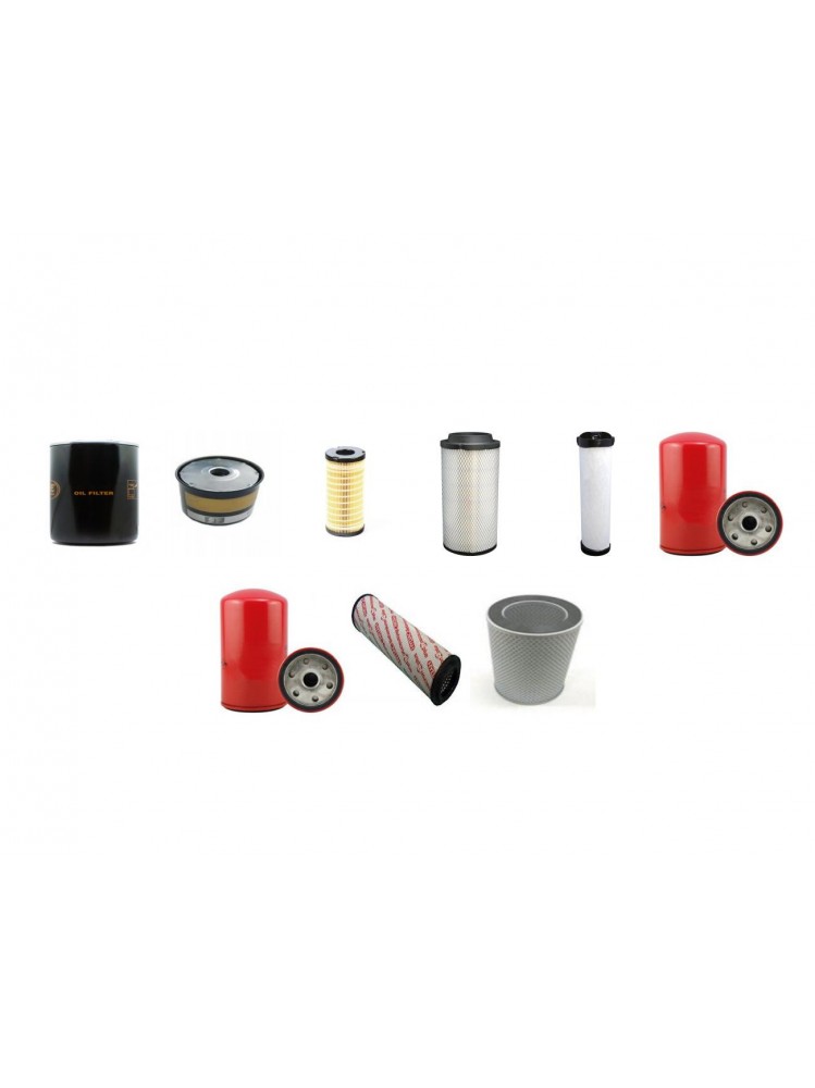 VOGELE SUPER 1600-1 Filter Service Kit w/Perkins 1104D Eng.