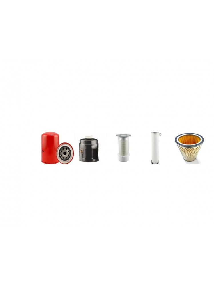 BRAUD + FAUCHEUX 1214 Filter Service Kit w/Fiat  Eng.